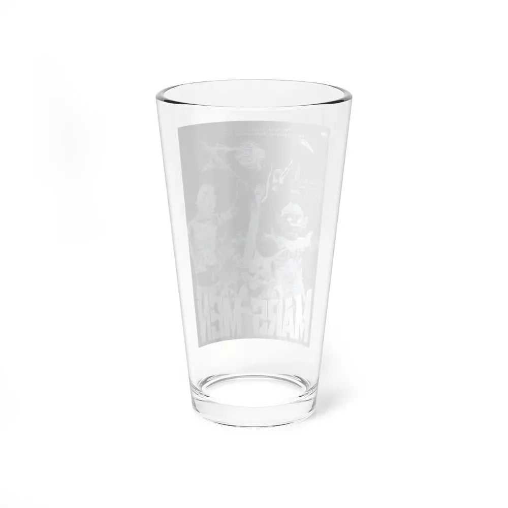 MARS MEN 1976 Movie Poster - Pint Glass 16oz - Go Mug Yourself
