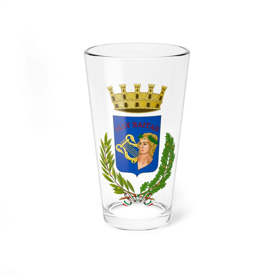 Marsala-Stemma (Italy) (Coat of Arms) Pint Glass 16oz 16oz - Go Mug Yourself