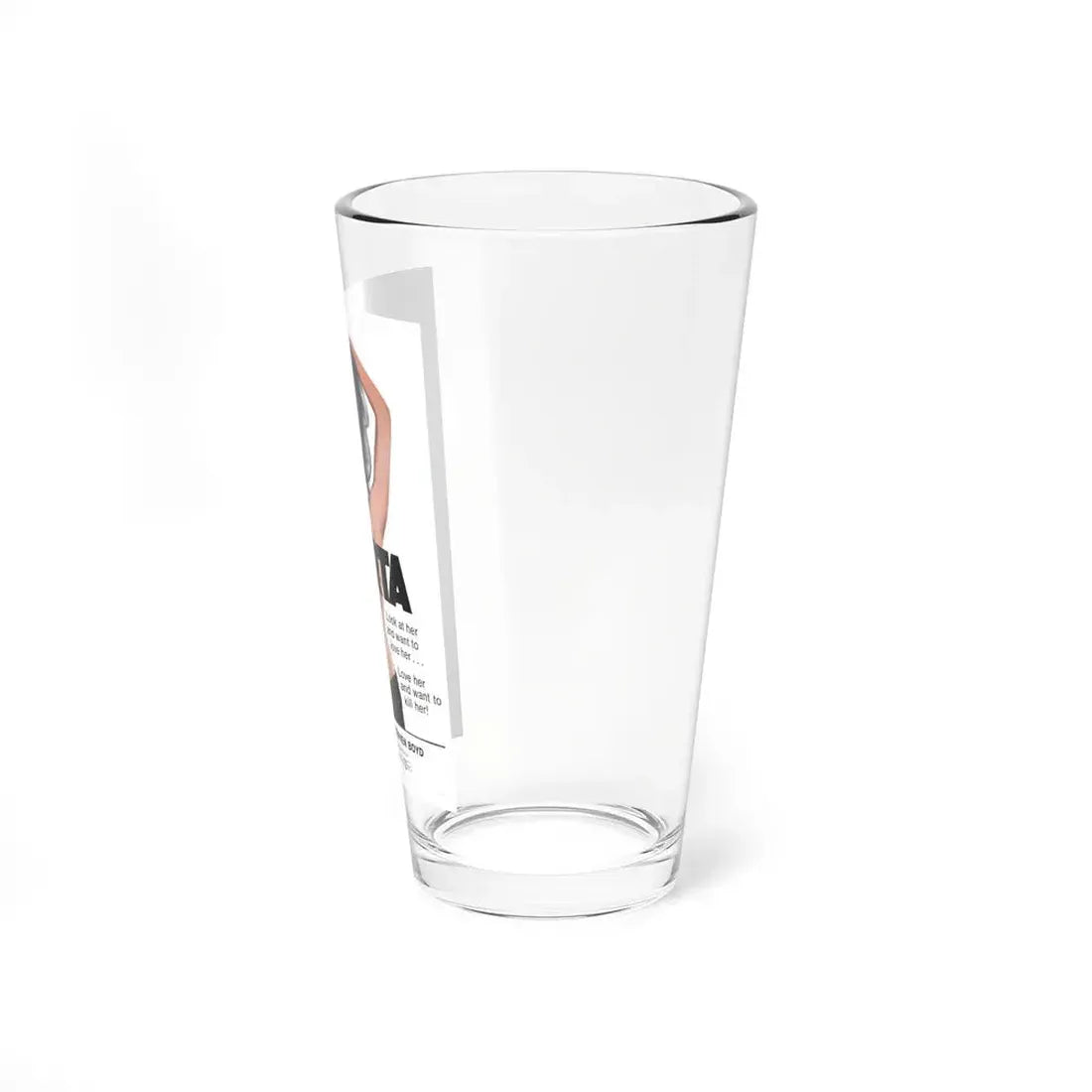 MARTA 1971 Movie Poster - Pint Glass 16oz - Go Mug Yourself