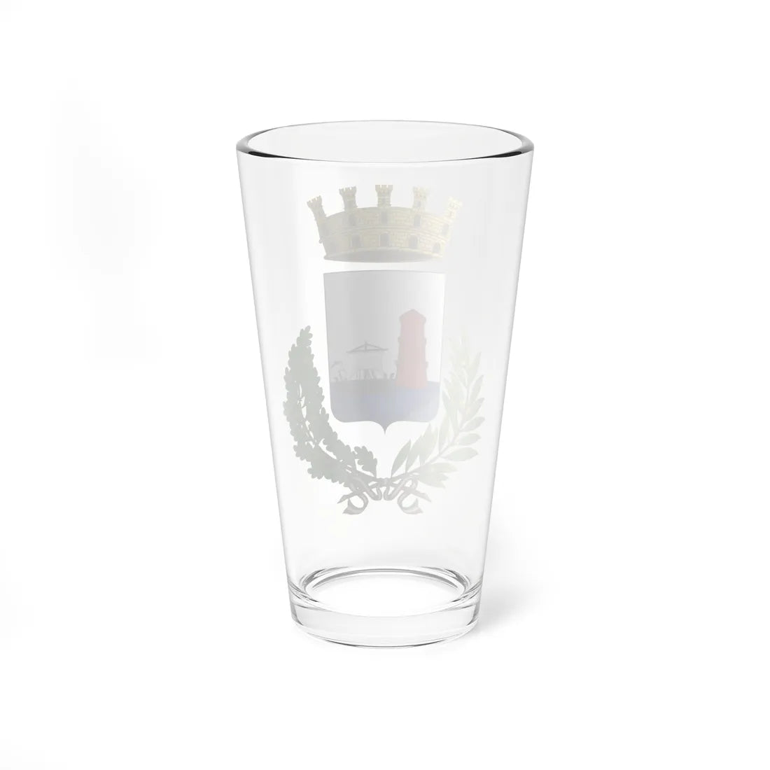 Martinsicuro-Stemma (Italy) (Coat of Arms) Pint Glass 16oz - Go Mug Yourself
