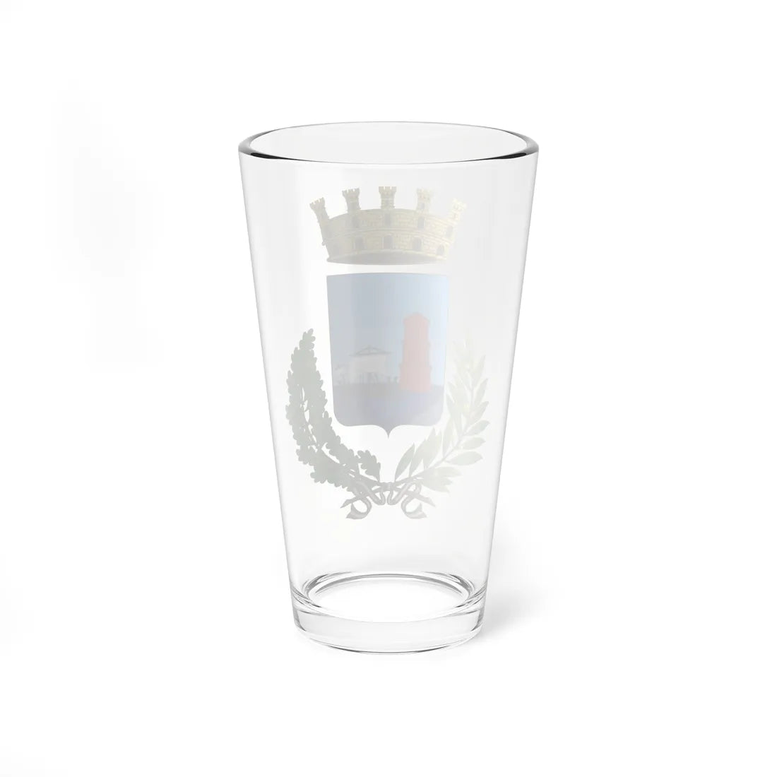 Martinsicuro-Stemma2 (Italy) (Coat of Arms) Pint Glass 16oz - Go Mug Yourself