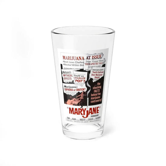 MARYJANE 1968 Movie Poster - Pint Glass 16oz 16oz - Go Mug Yourself