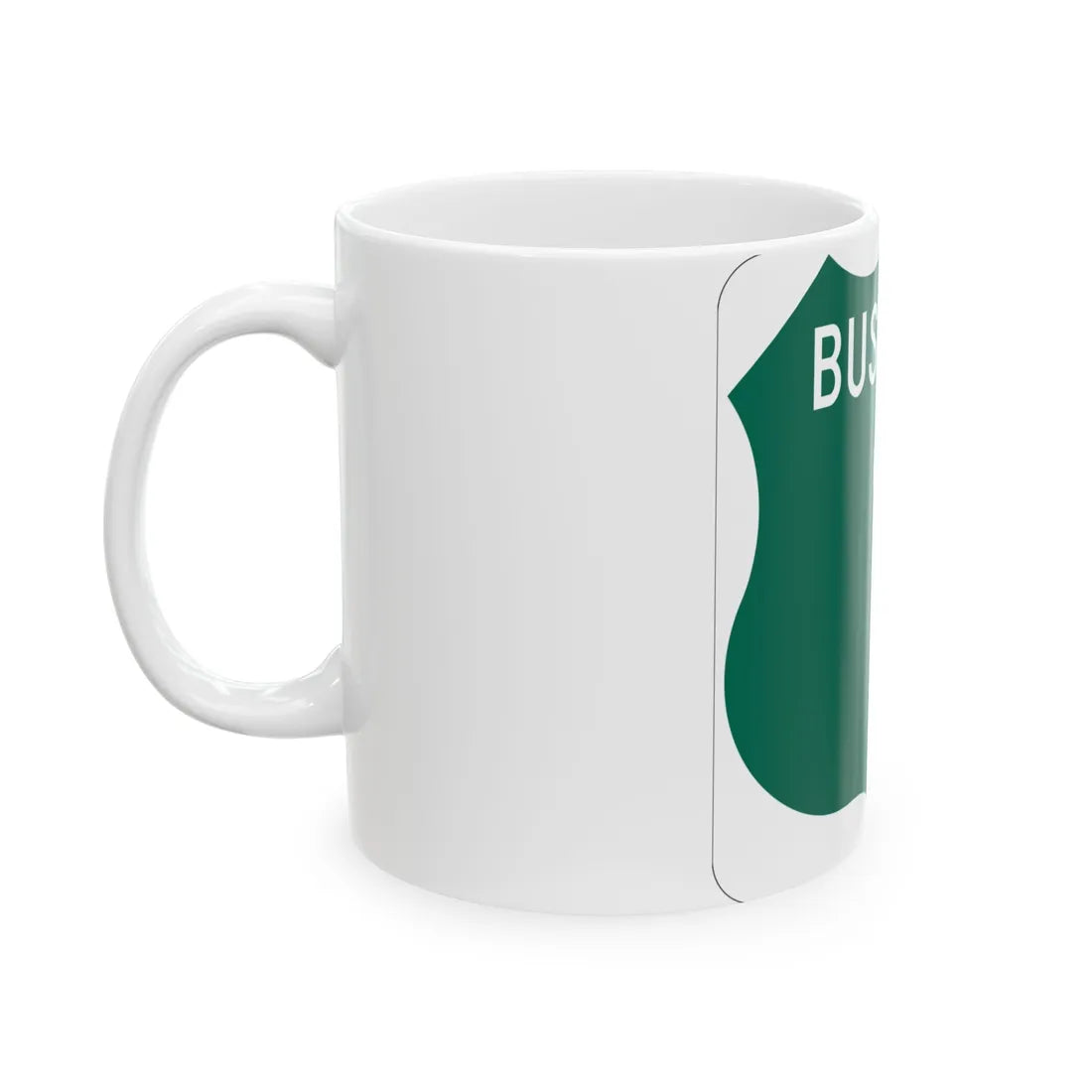 Maryland US business route template (Maryland) (Road Sign) White Coffee Mug - Go Mug Yourself