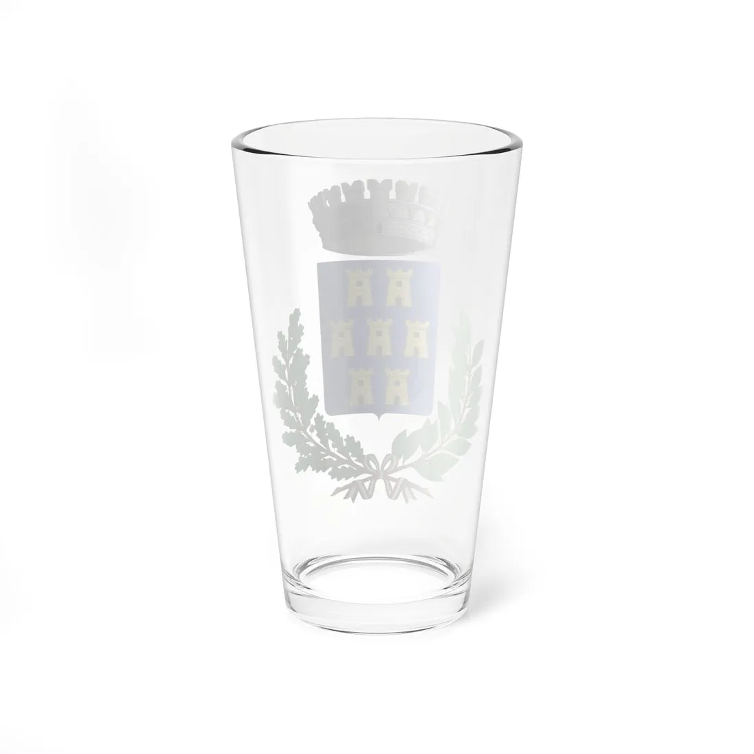 Mascali-Stemma (Italy) (Coat of Arms) Pint Glass 16oz - Go Mug Yourself