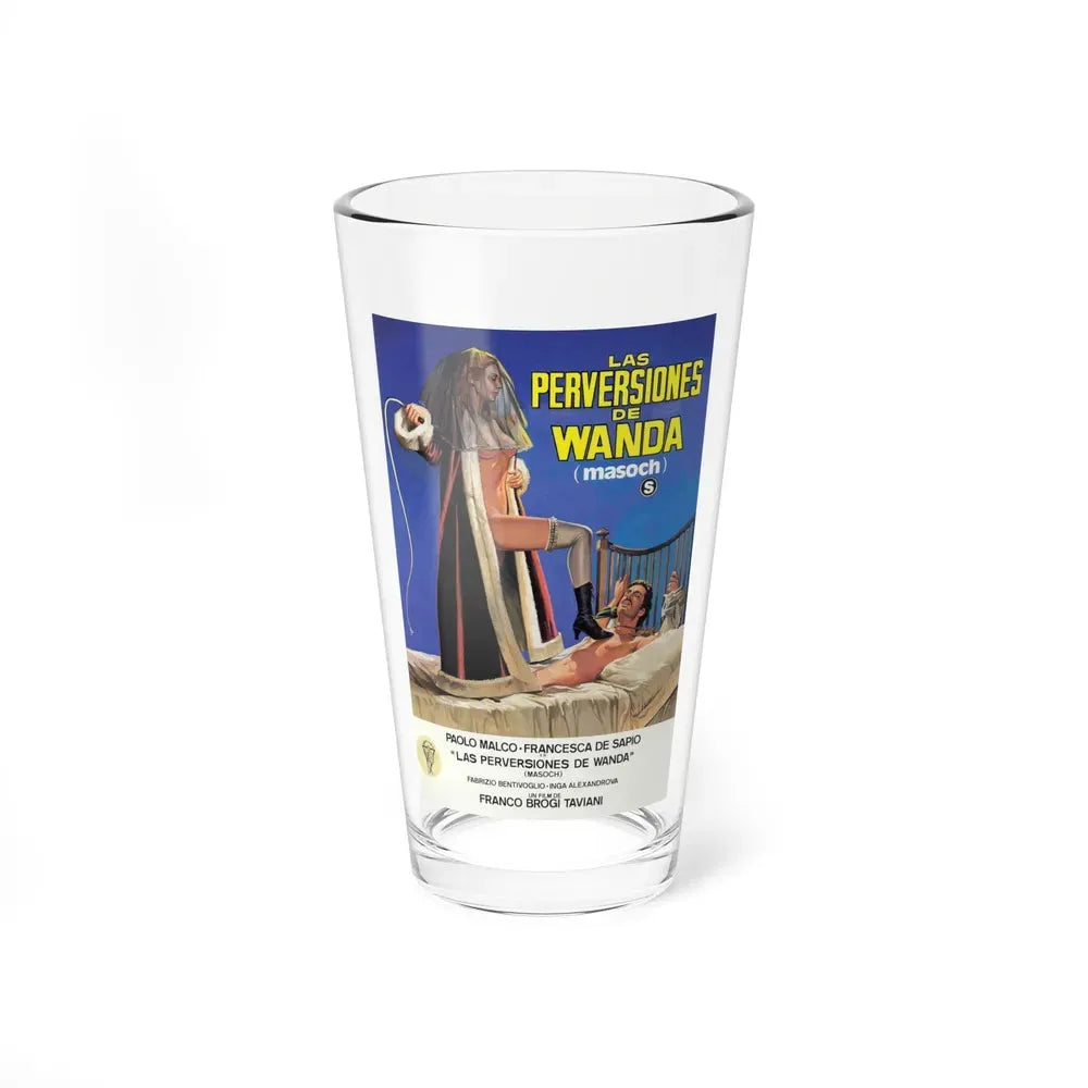 MASOCH 1980 Movie Poster - Pint Glass 16oz 16oz - Go Mug Yourself