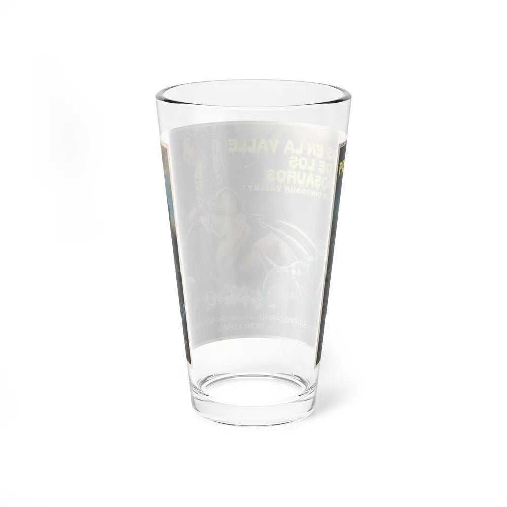 MASSACRE IN DINOSAUR VALLEY 1985 Movie Poster - Pint Glass 16oz - Go Mug Yourself