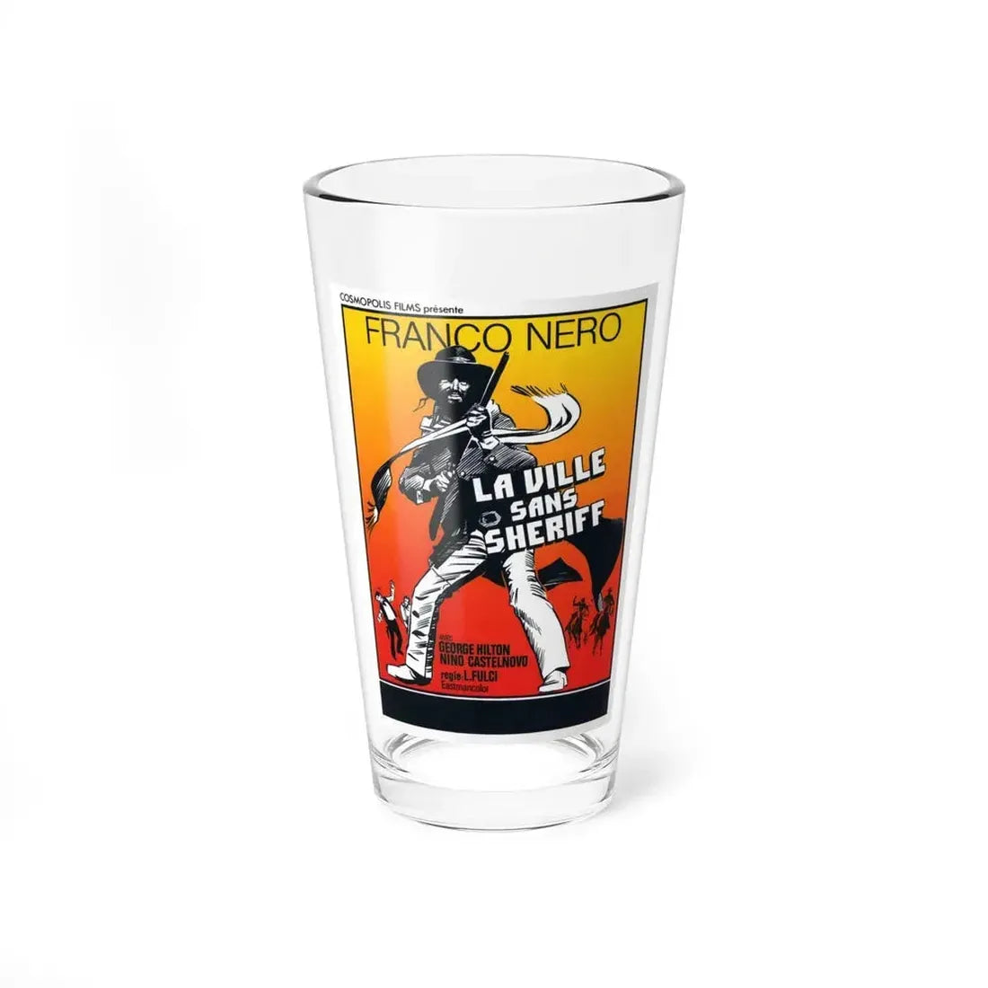 MASSACRE TIME (2) 1966 Movie Poster - Pint Glass 16oz 16oz - Go Mug Yourself