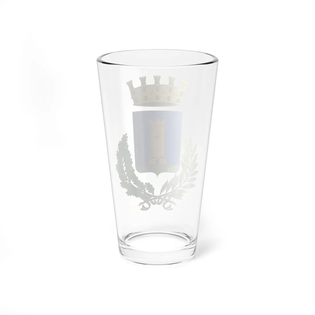 Massafra-Stemma (Italy) (Coat of Arms) Pint Glass 16oz - Go Mug Yourself