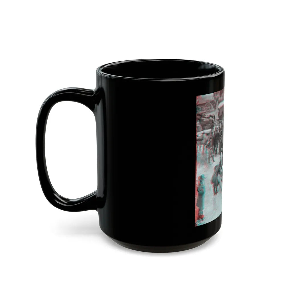 Massaponax Church, Va. Council Of War Gen. Ulysses S. Grant Examining Map Held By Gen. George G. Meade During The Civil War (U.S. Civil War) Black Coffee Mug-Go Mug Yourself