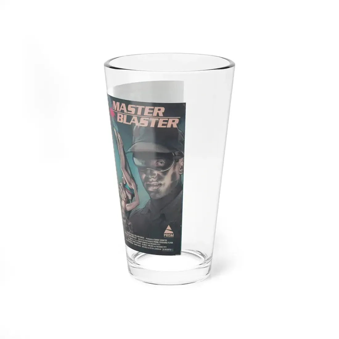 MASTER BLASTER (VHS COVER) Pint Glass 16oz - Go Mug Yourself