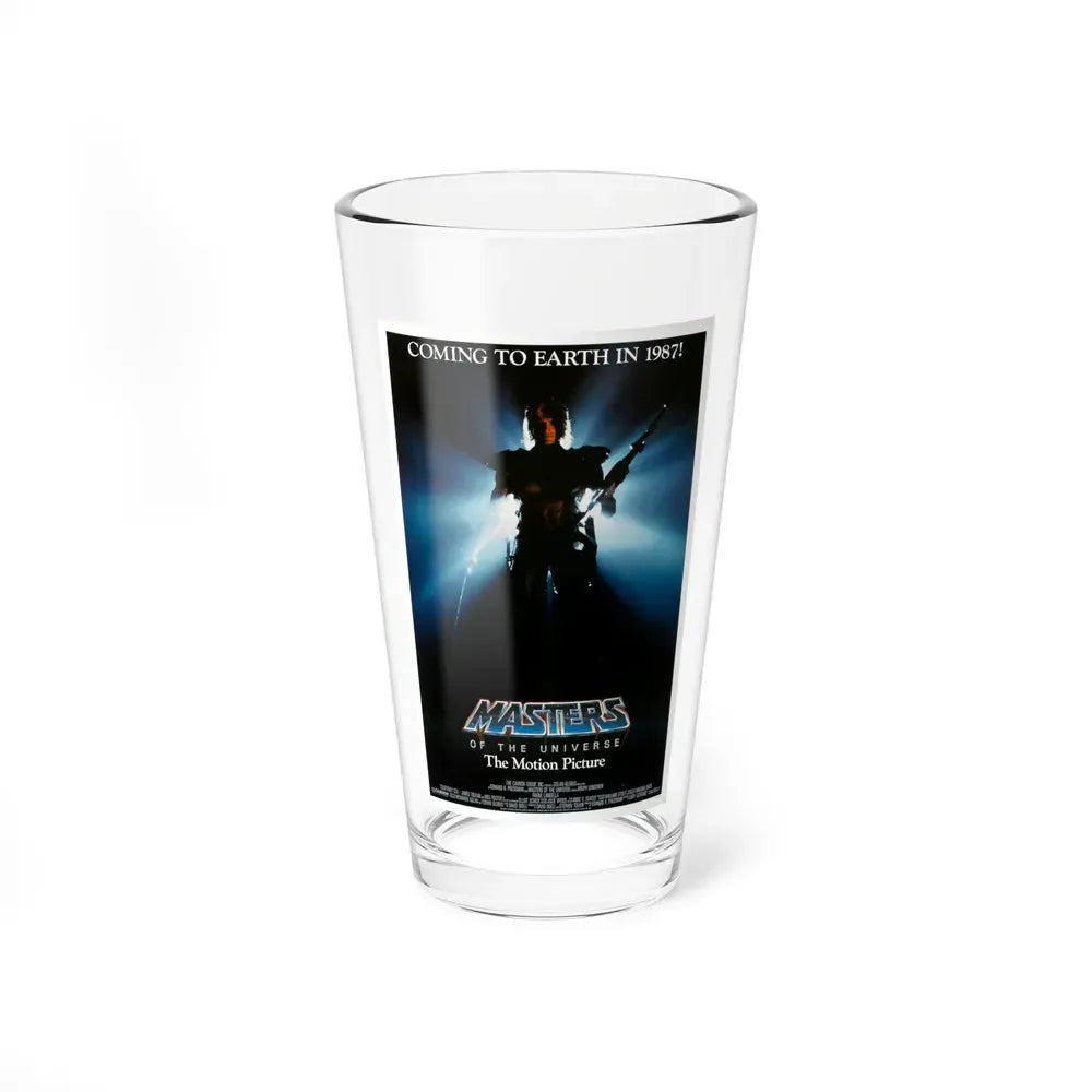 MASTERS OF THE UNIVERSE (TEASER) 1987 Movie Poster - Pint Glass 16oz 16oz - Go Mug Yourself