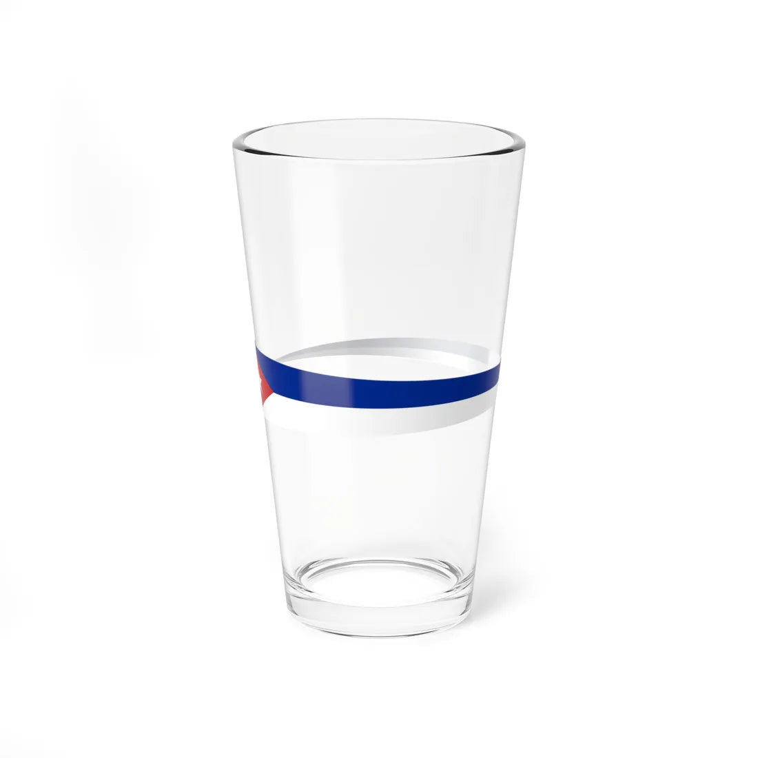 Masthead Pennant of Cuba (Cuba) Pint Glass 16oz - Go Mug Yourself