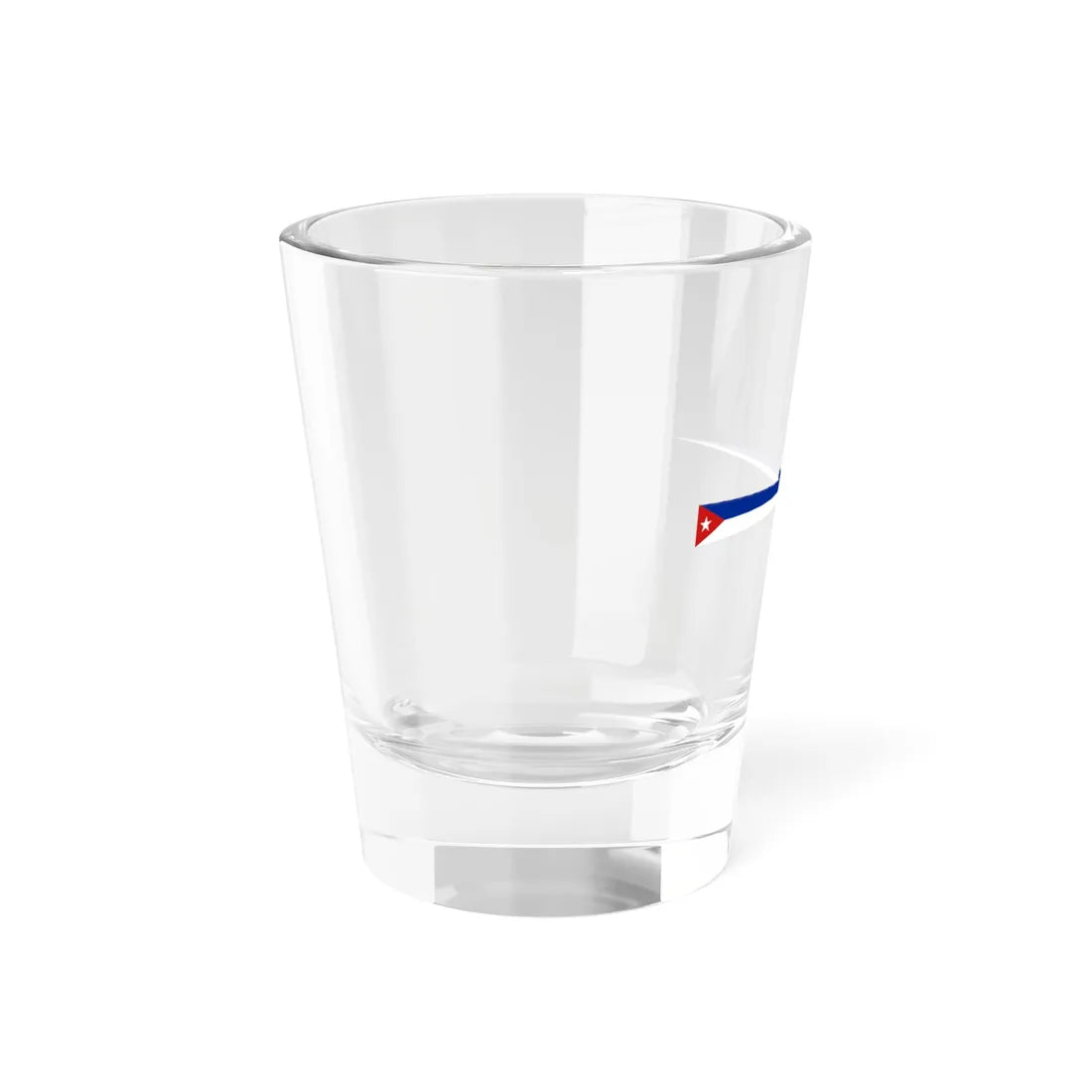 Masthead Pennant of Cuba (Cuba) Shot Glass 1.5oz - Go Mug Yourself