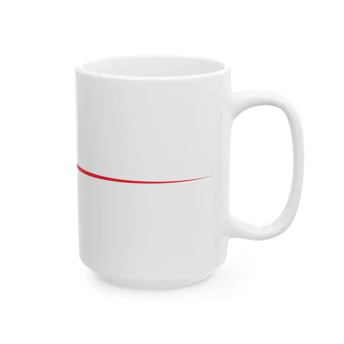 Masthead pennant of France (France) White Coffee Mug - Go Mug Yourself