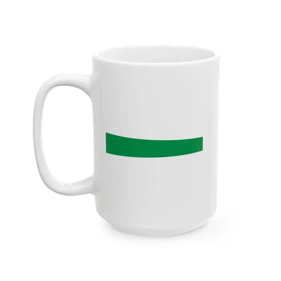 Masthead pennant of Italy 1946-1947 (Italy) White Coffee Mug - Go Mug Yourself