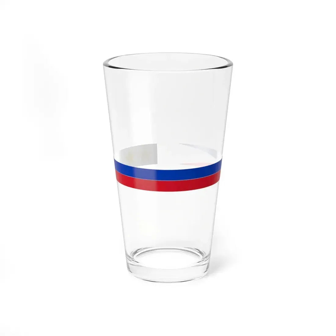 Masthead Pennant of the Philippines (Philippines) Pint Glass 16oz 16oz - Go Mug Yourself