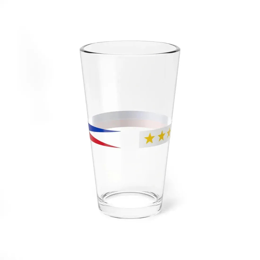 Masthead Pennant of the Philippines (Philippines) Pint Glass 16oz - Go Mug Yourself