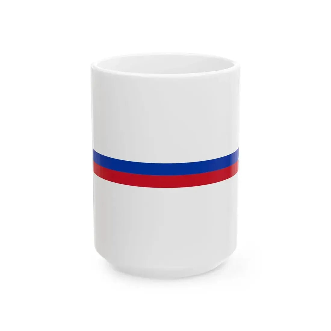Masthead Pennant of the Philippines (Philippines) White Coffee Mug 15oz - Go Mug Yourself