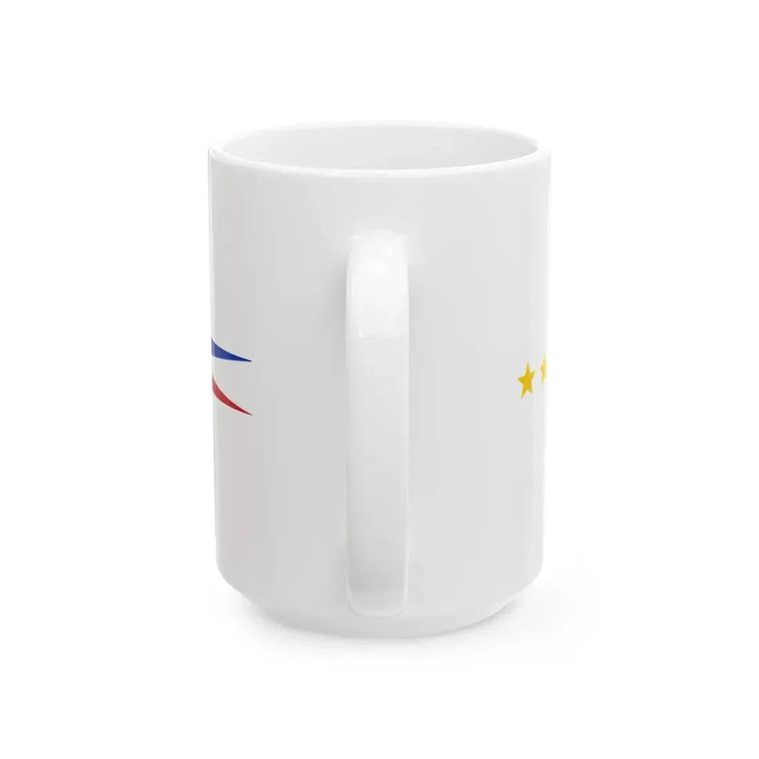 Masthead Pennant of the Philippines (Philippines) White Coffee Mug - Go Mug Yourself