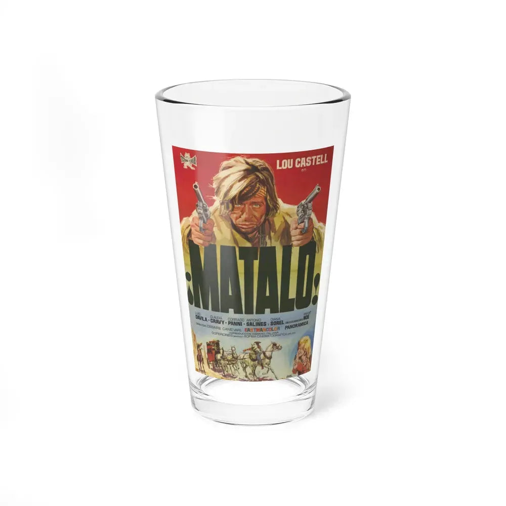 MATALO 1970 Movie Poster - Pint Glass 16oz 16oz - Go Mug Yourself