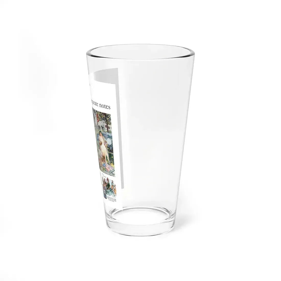 Maxwell House Coffee ad, Ladies' Home Journal, September 1927 (Magazine Illustration) Pint Glass 16oz - Go Mug Yourself