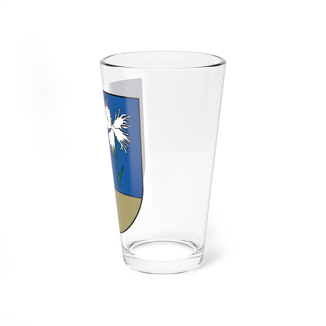 Mazsalacas novads COA (Latvia) (Coat of Arms) Pint Glass 16oz - Go Mug Yourself