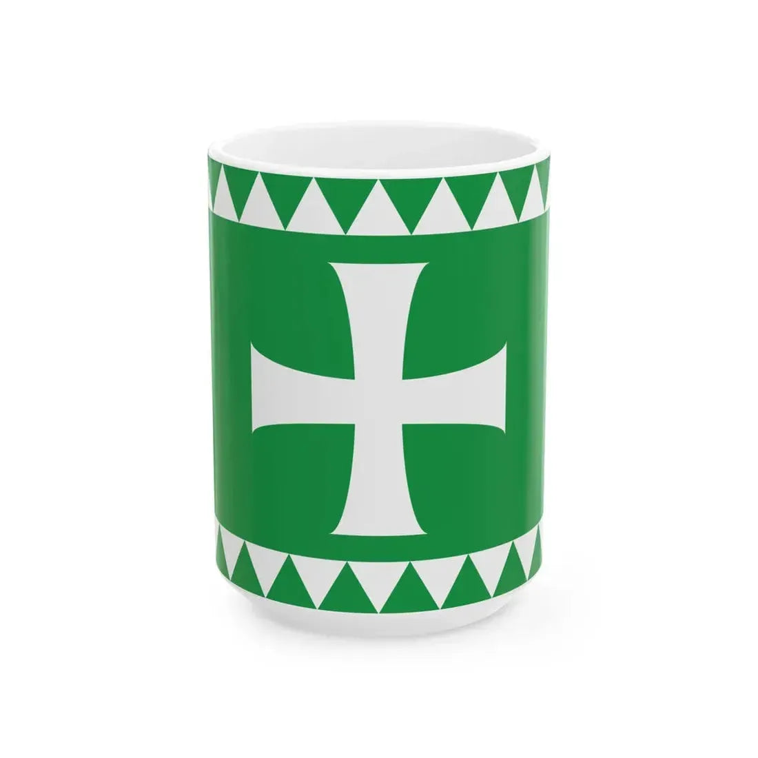 Mazzo di Valtellina flag (Italy) White Coffee Mug 15oz - Go Mug Yourself