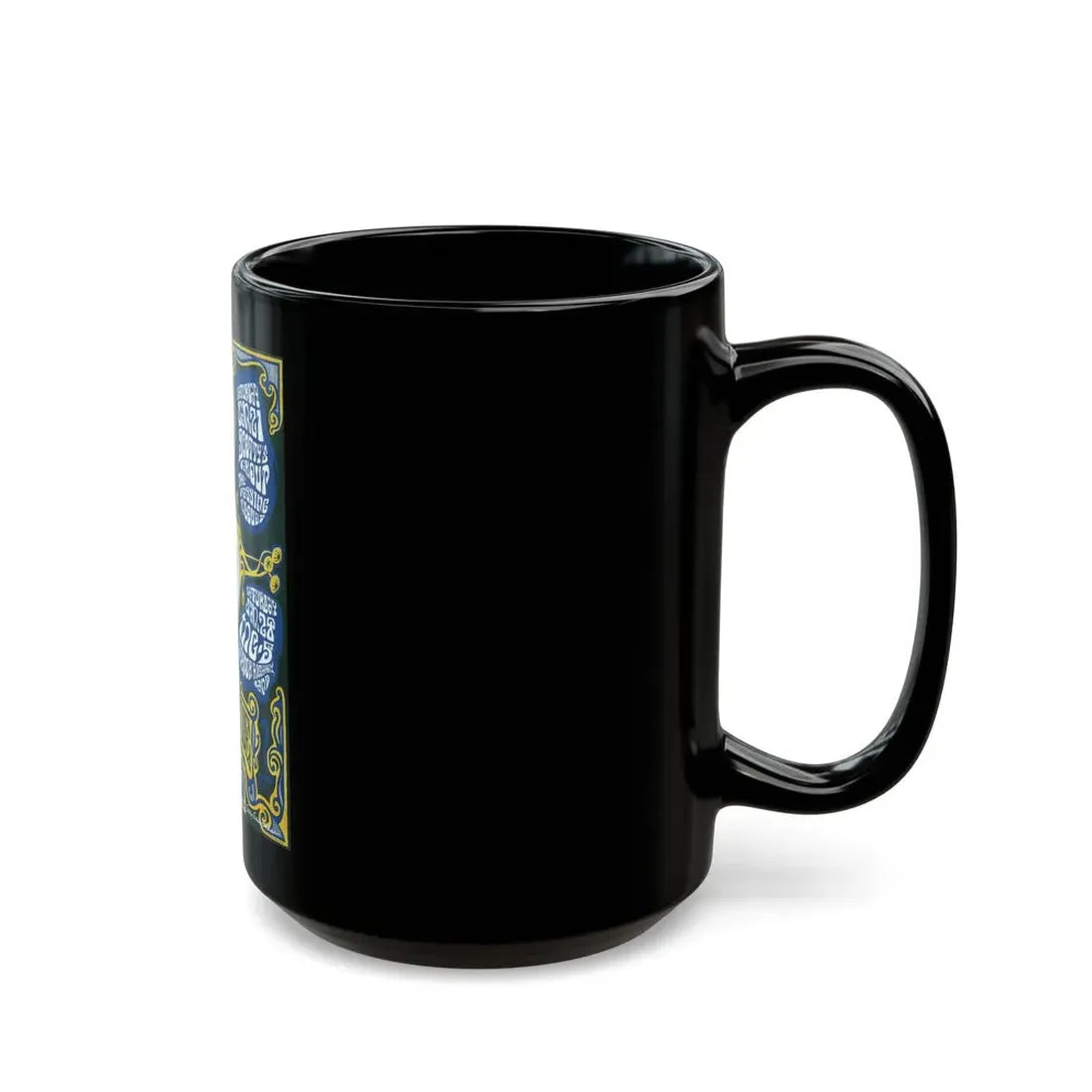 MC5 1967 (Music Poster) Black Coffee Mug - Go Mug Yourself