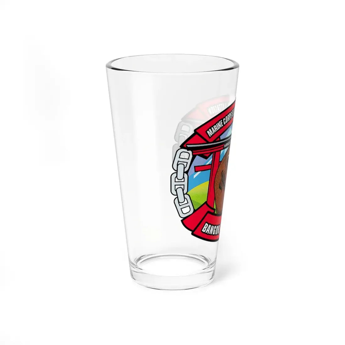 MCSFB BANGOR CHIEFS MESS (USMC) Pint Glass 16oz - Go Mug Yourself