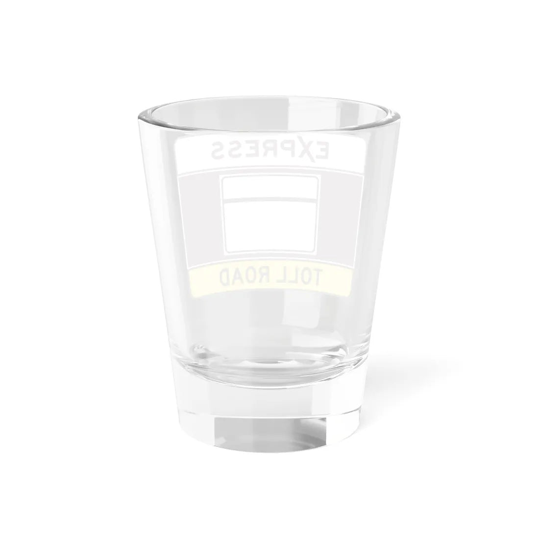MD blank toll (Maryland) (Road Sign) Shot Glass 1.5oz - Go Mug Yourself
