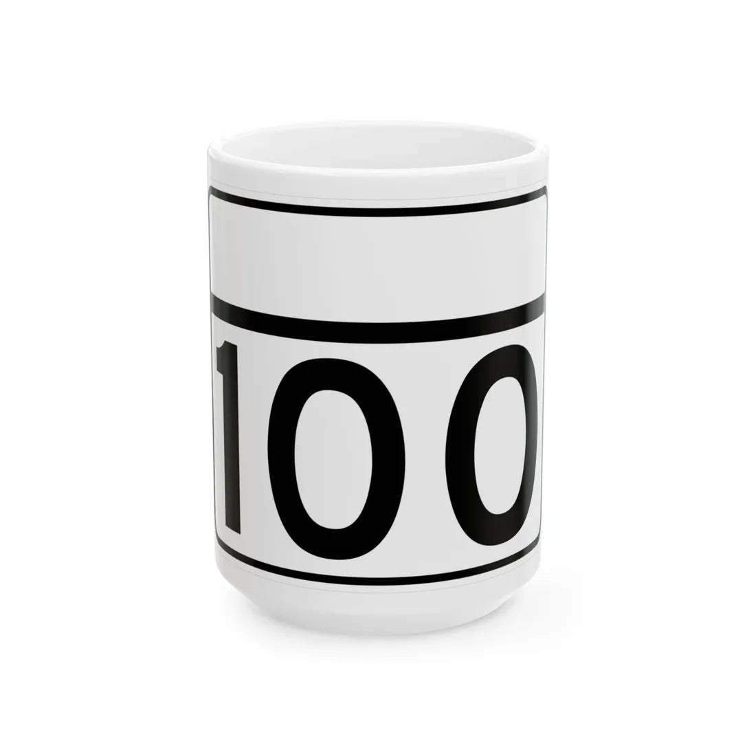MD Route 100 guide (Maryland) (Road Sign) White Coffee Mug 15oz - Go Mug Yourself