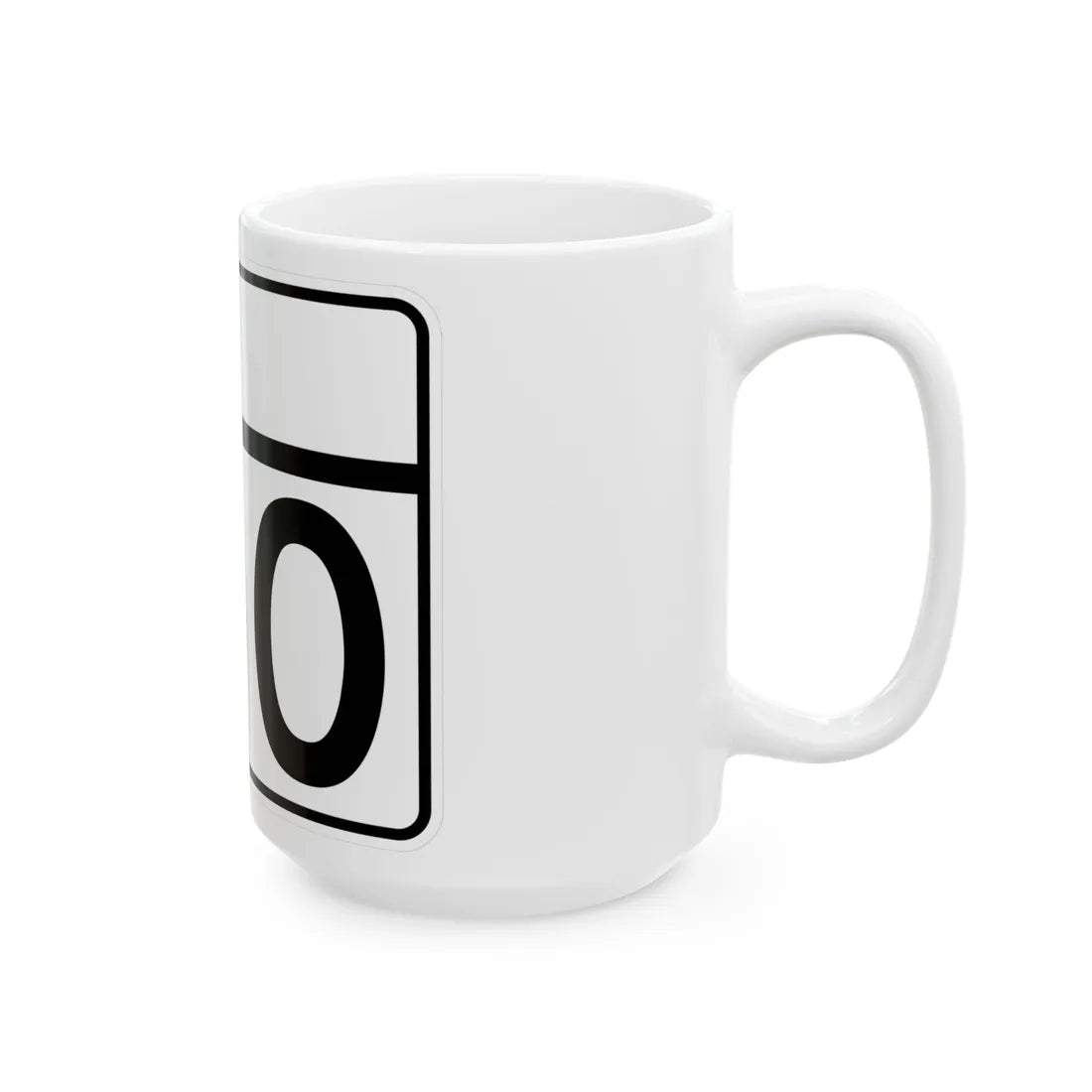MD Route 100 guide (Maryland) (Road Sign) White Coffee Mug - Go Mug Yourself