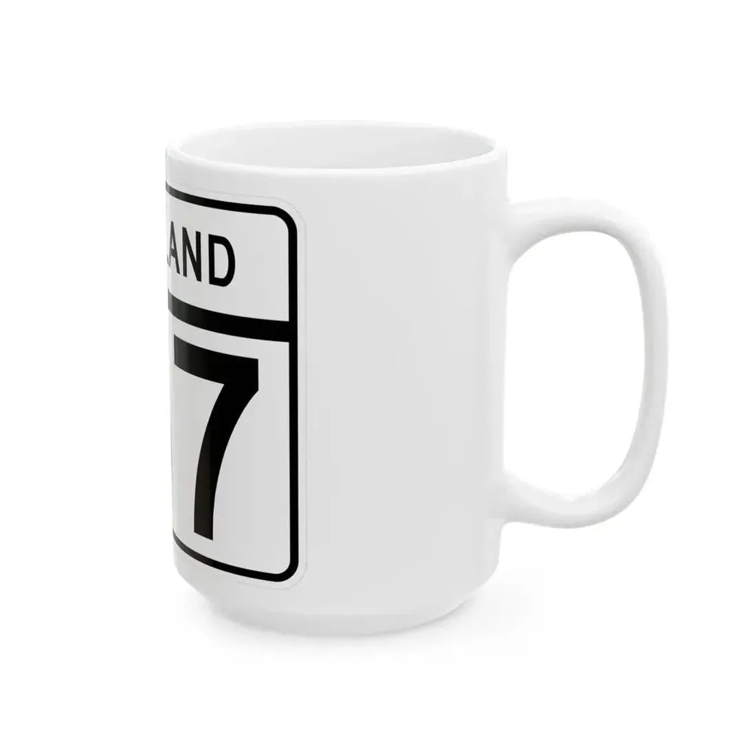 MD Route 137 (Maryland) (Road Sign) White Coffee Mug - Go Mug Yourself