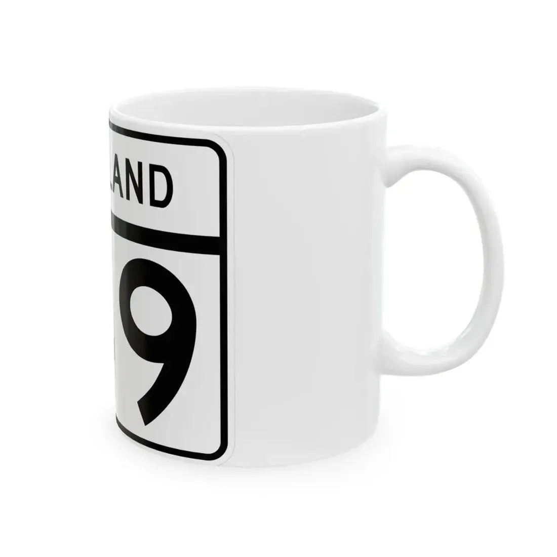 MD Route 149 (Maryland) (Road Sign) White Coffee Mug - Go Mug Yourself