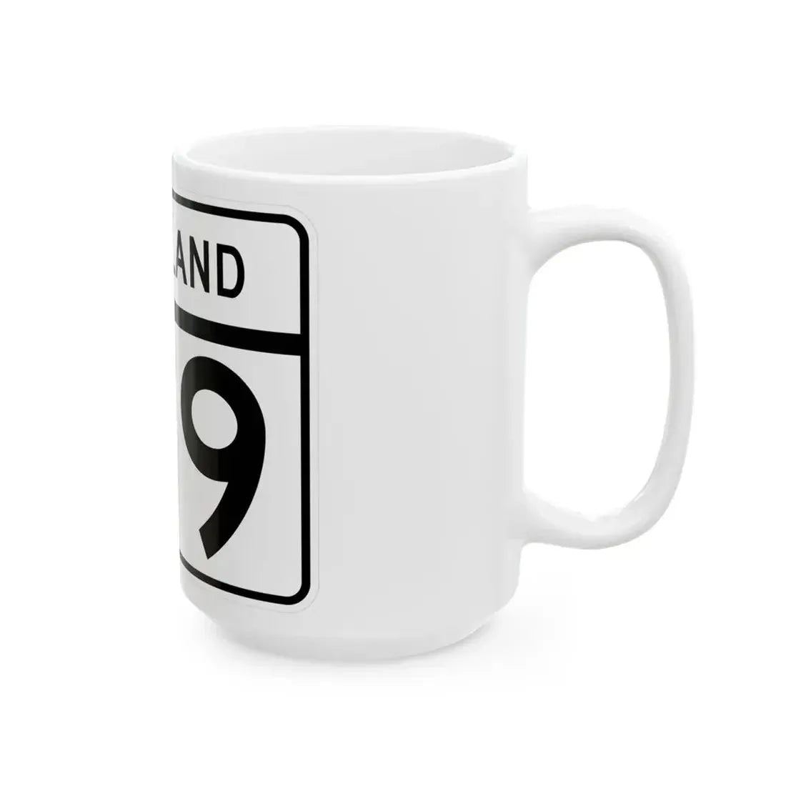MD Route 179 (Maryland) (Road Sign) White Coffee Mug - Go Mug Yourself