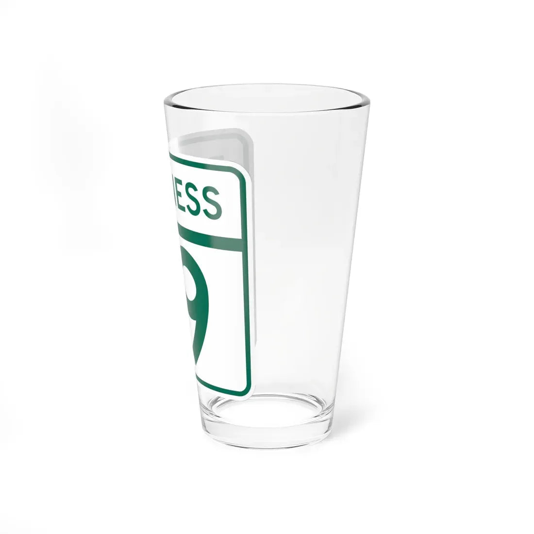 MD Route 19 Business (Maryland) (Road Sign) Pint Glass 16oz - Go Mug Yourself