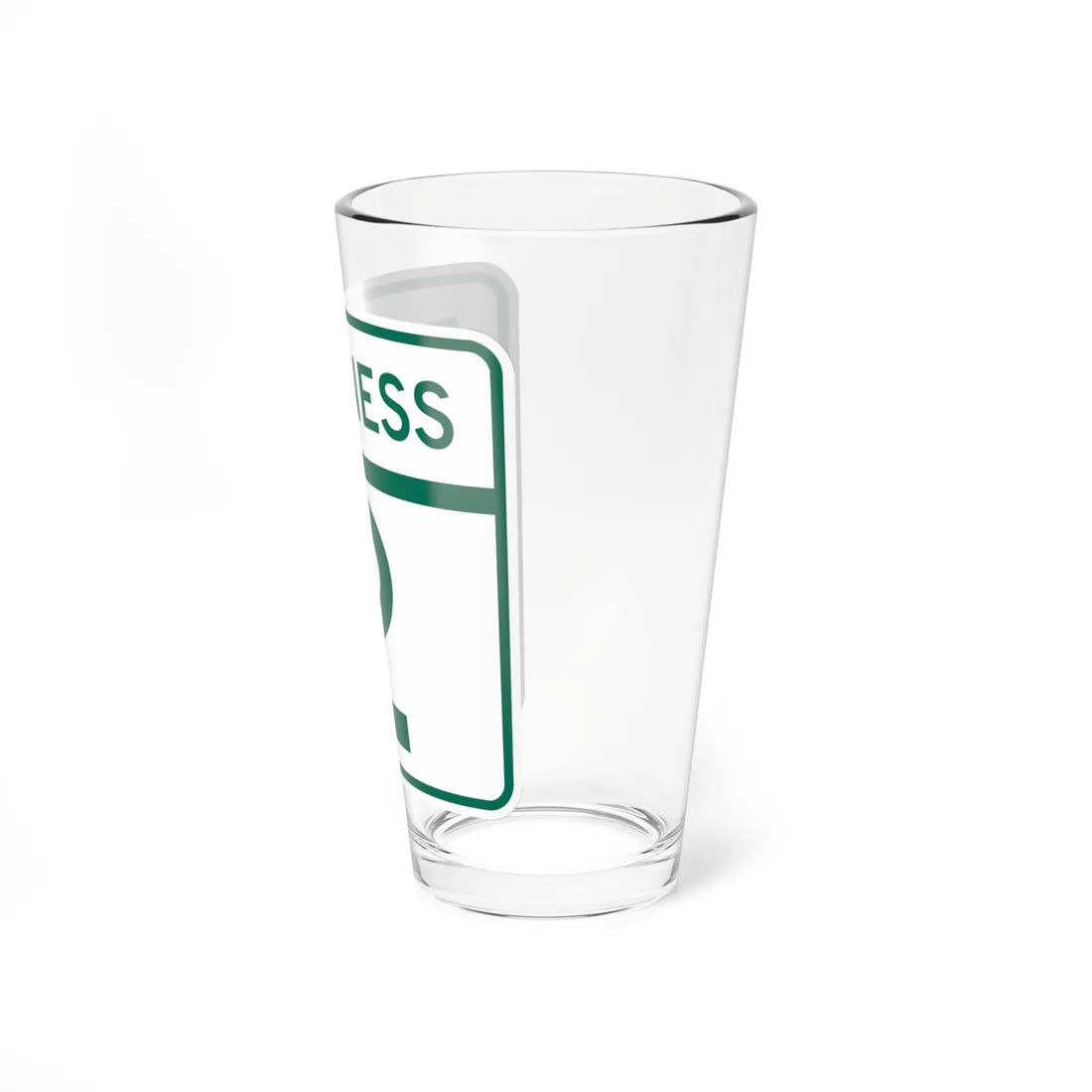 MD Route 2 Business (Maryland) (Road Sign) Pint Glass 16oz - Go Mug Yourself
