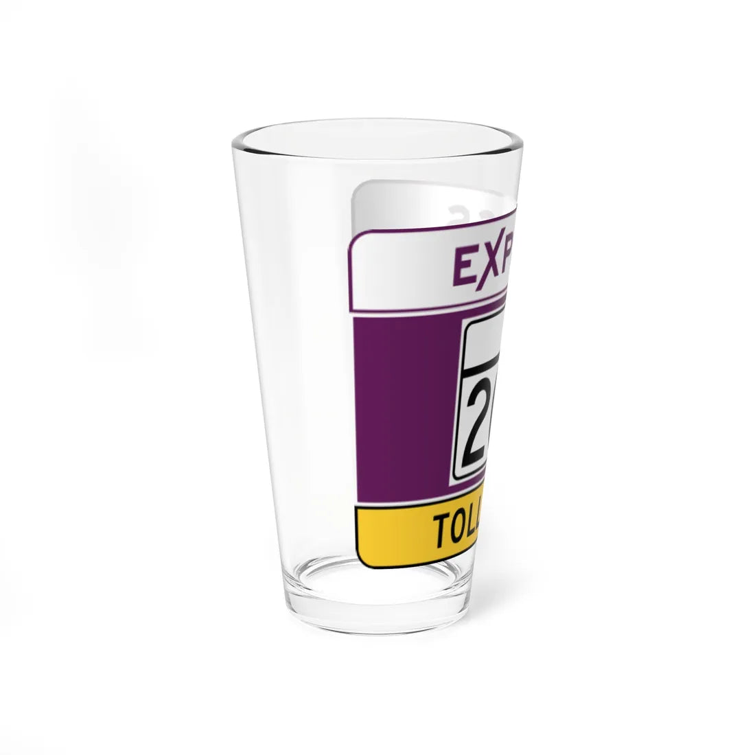 MD Route 200 toll (Maryland) (Road Sign) Pint Glss 16oz - Go Mug Yourself