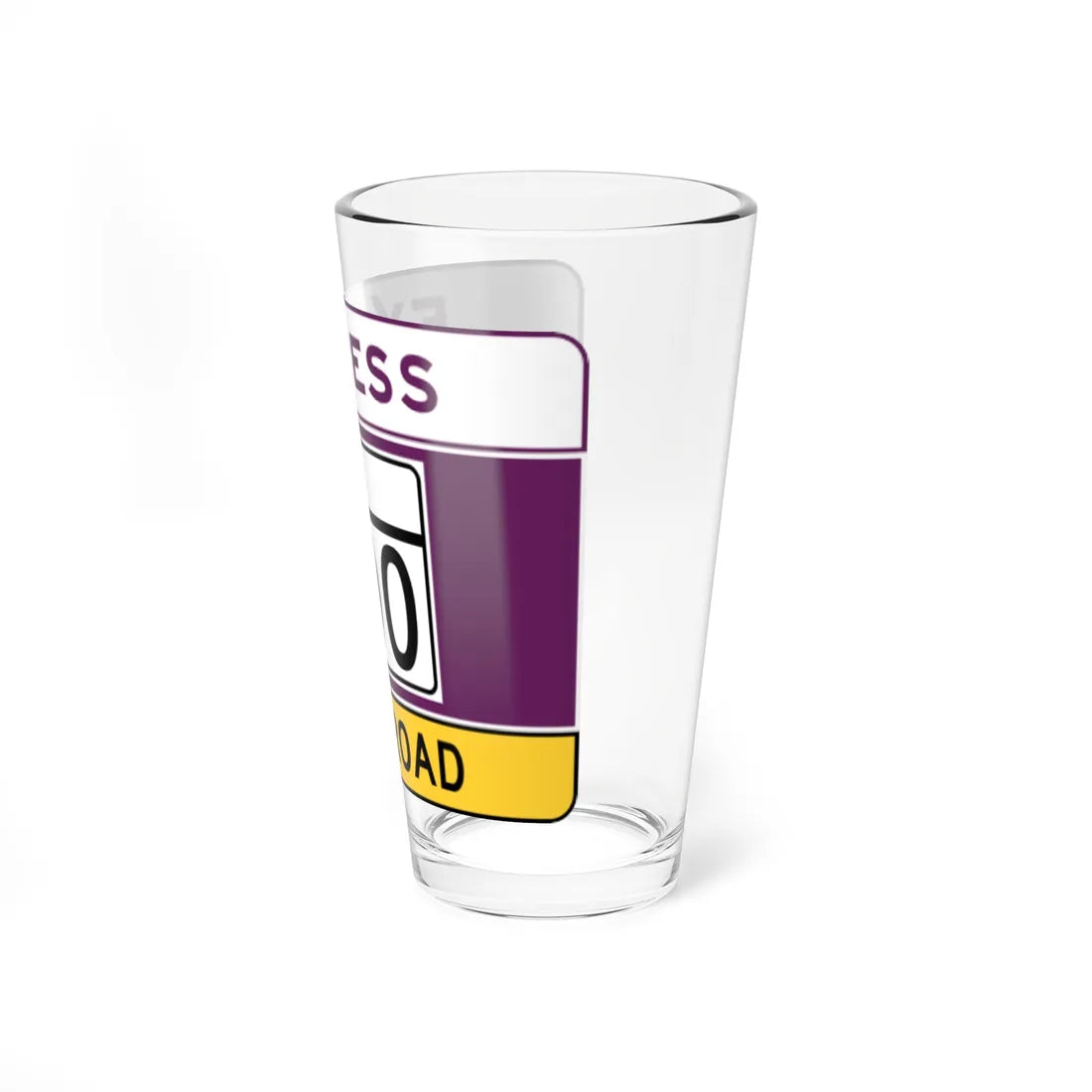 MD Route 200 toll (Maryland) (Road Sign) Pint Glss 16oz - Go Mug Yourself