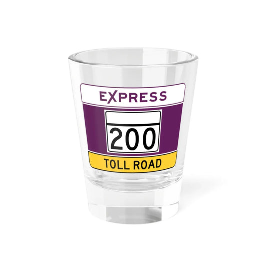 MD Route 200 toll (Maryland) (Road Sign) Shot Glass 1.5oz 1.5oz - Go Mug Yourself