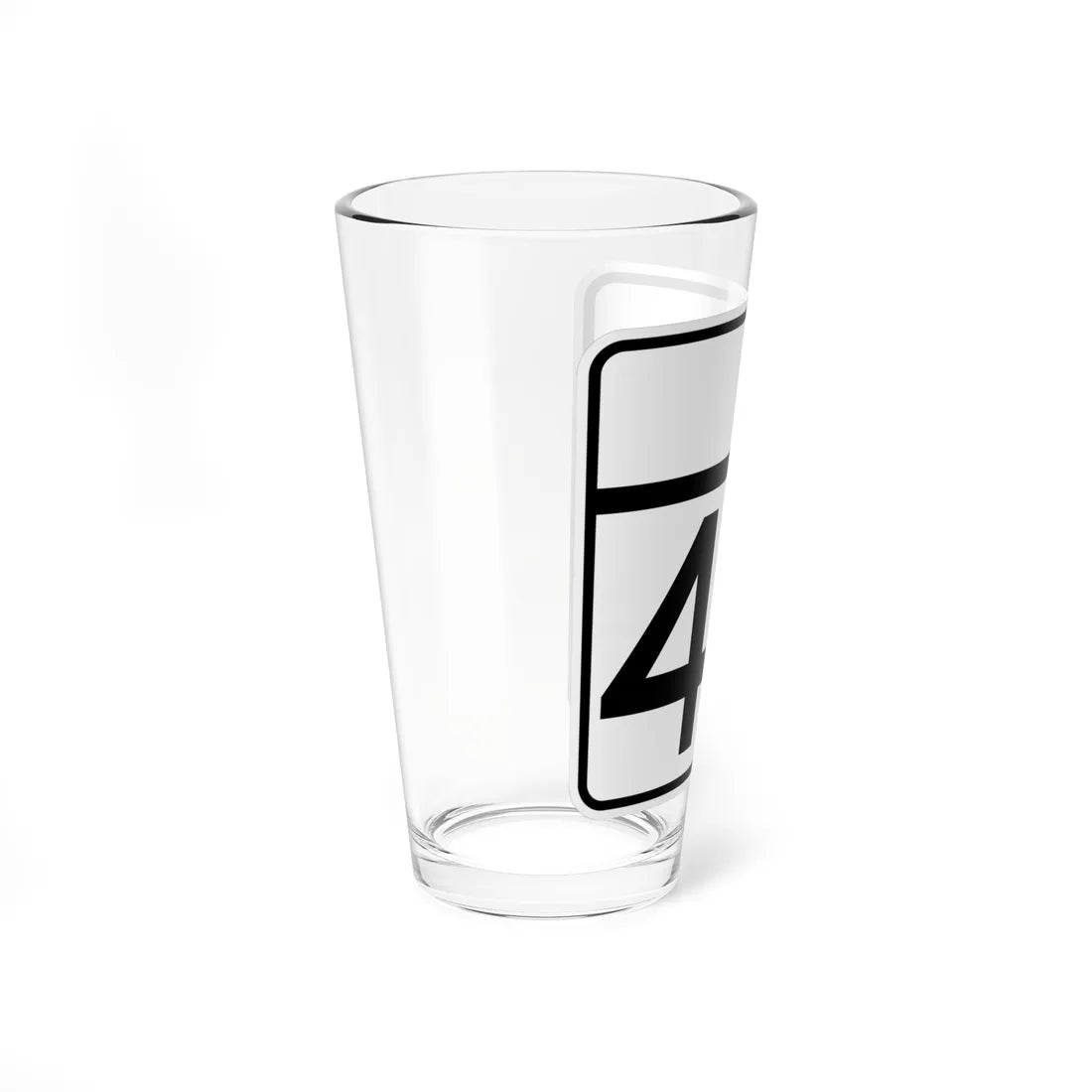 MD Route 45 guide (Maryland) (Road Sign) Pint Glass 16oz - Go Mug Yourself