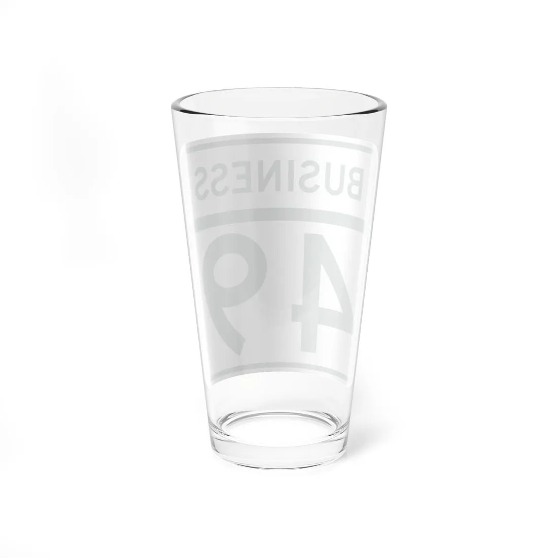 MD Route 49 Business (Maryland) (Road Sign) Pint Glass 16oz - Go Mug Yourself
