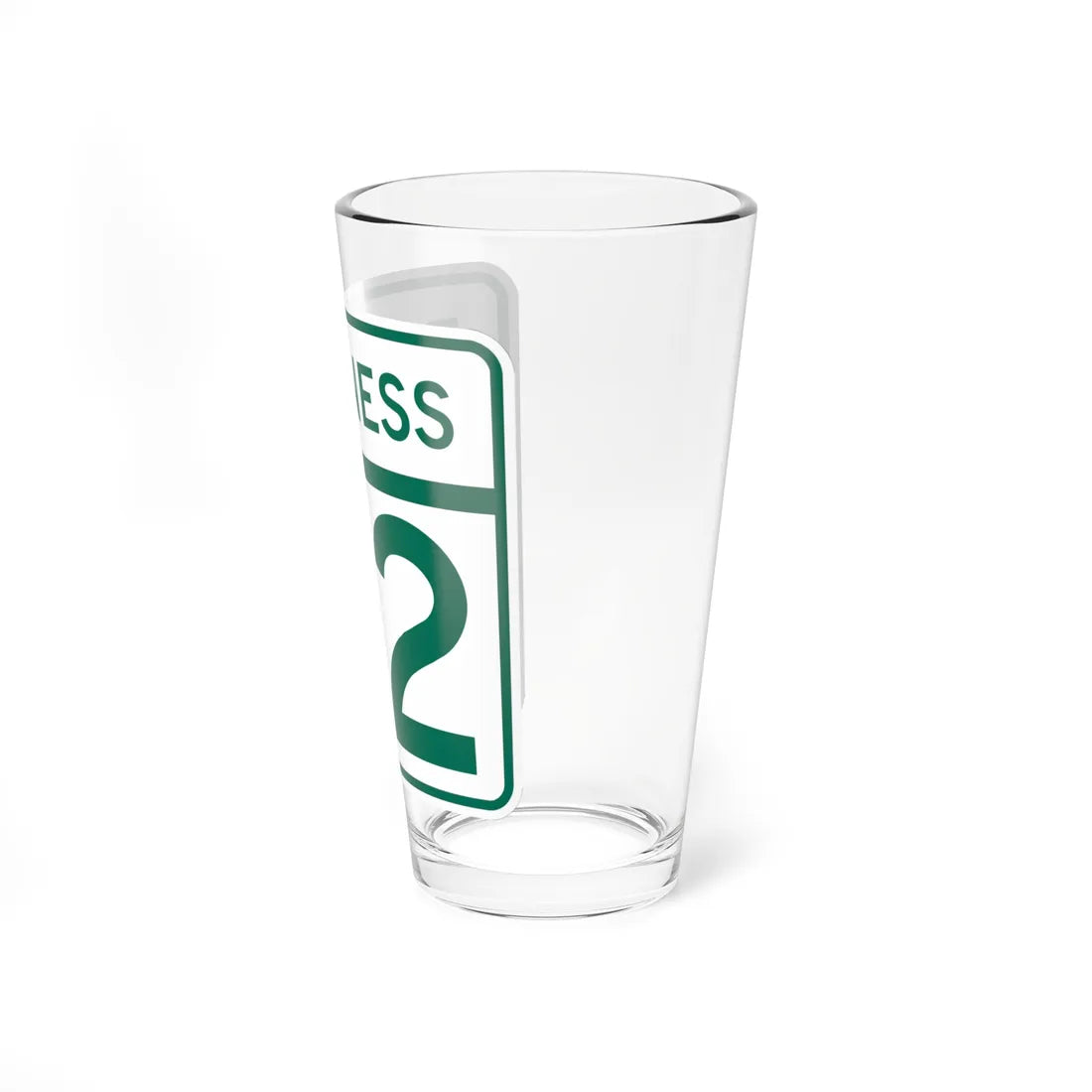 MD Route 52 Business (Maryland) (Road Sign) Pint Glass 16oz - Go Mug Yourself