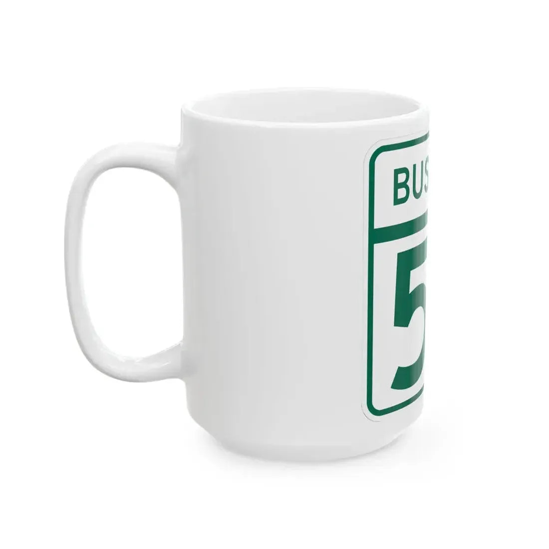 MD Route 57 Business (Maryland) (Road Sign) White Coffee Mug - Go Mug Yourself