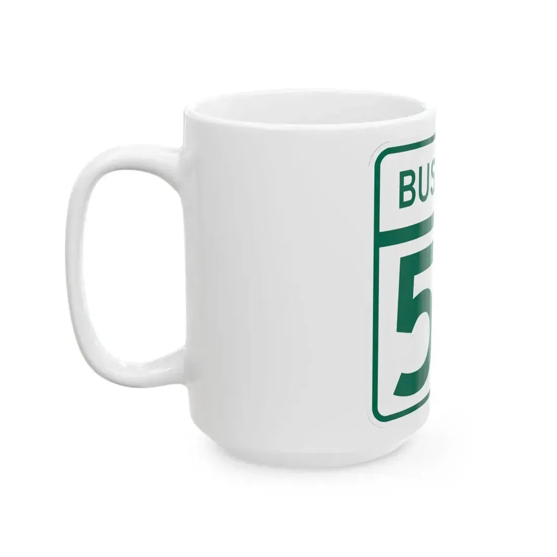 MD Route 58 Business (Maryland) (Road Sign) White Coffee Mug - Go Mug Yourself