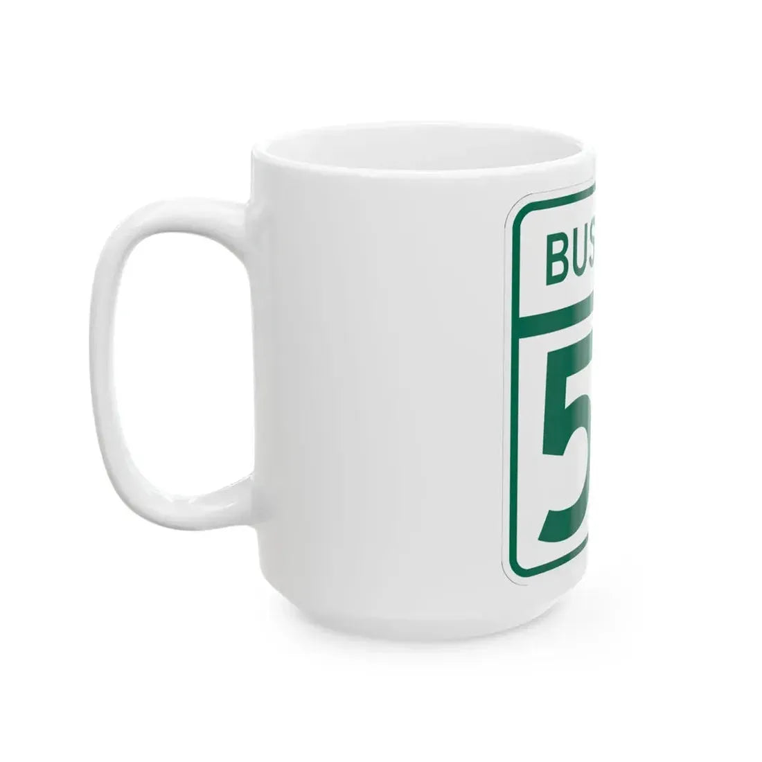 MD Route 59 Business (Maryland) (Road Sign) White Coffee Mug - Go Mug Yourself