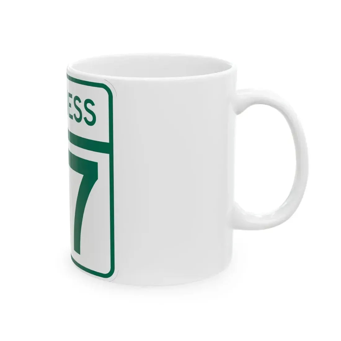 MD Route 67 Business (Maryland) (Road Sign) White Coffee Mug - Go Mug Yourself