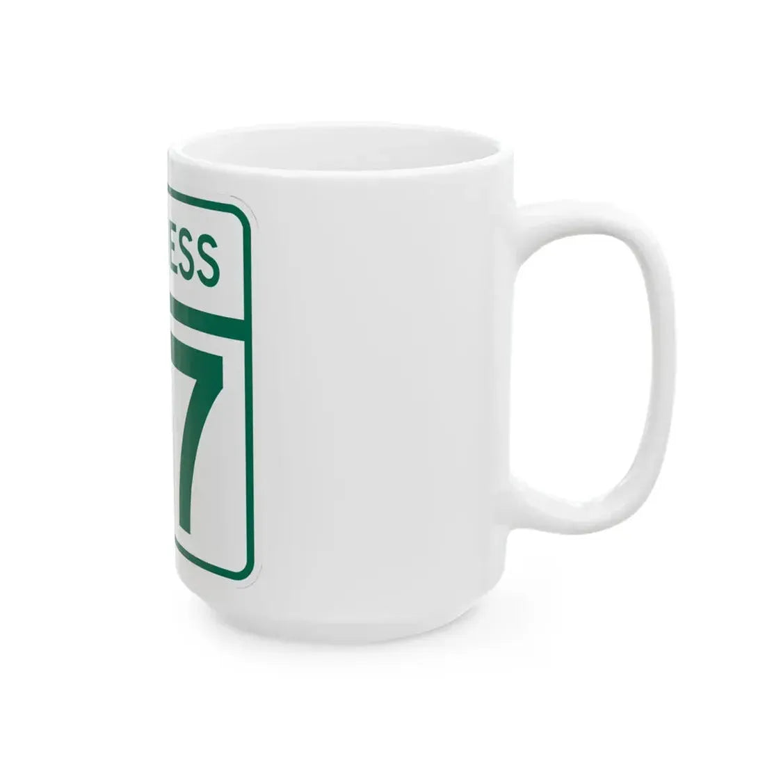 MD Route 67 Business (Maryland) (Road Sign) White Coffee Mug - Go Mug Yourself