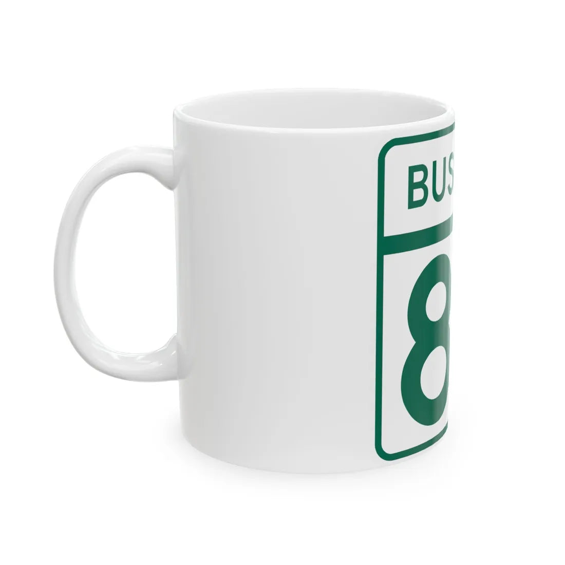 MD Route 89 Business (Maryland) (Road Sign) White Coffee Mug - Go Mug Yourself