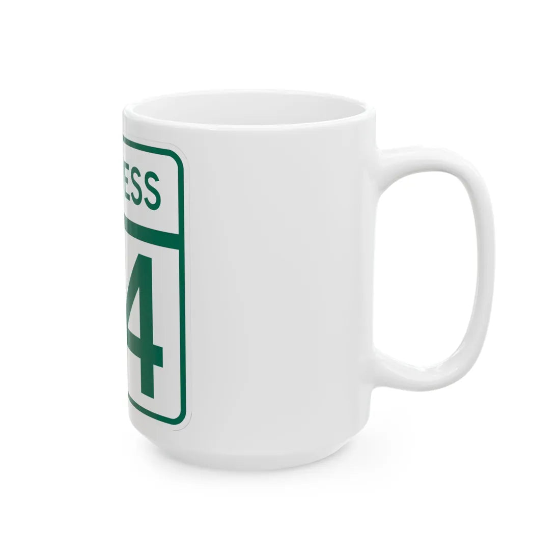 MD Route 94 Business (Maryland) (Road Sign) White Coffee Mug - Go Mug Yourself